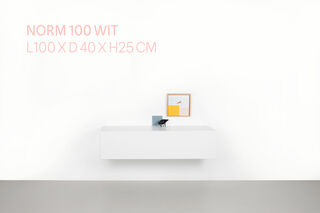 TV-meubel, wit, RAAT, Norm 100, Wit